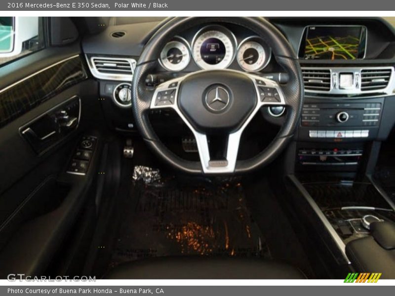 Polar White / Black 2016 Mercedes-Benz E 350 Sedan