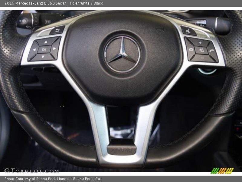 Polar White / Black 2016 Mercedes-Benz E 350 Sedan