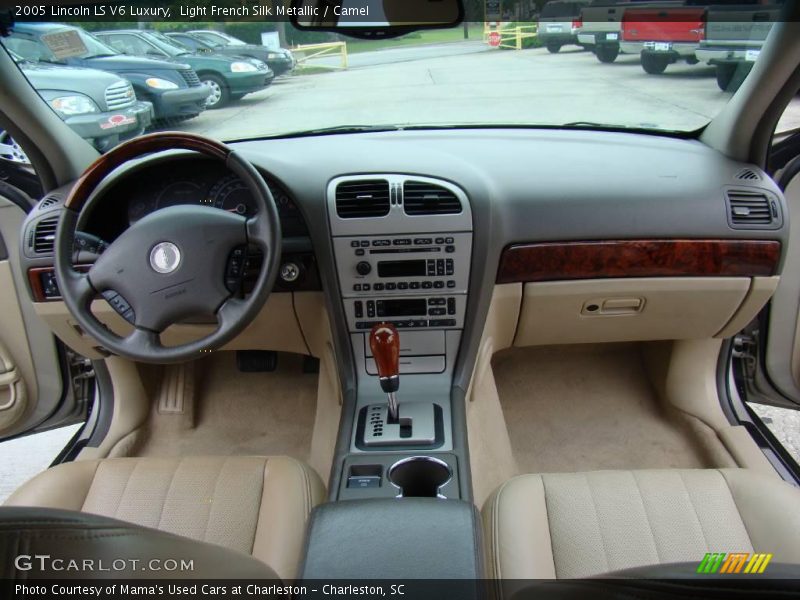 Light French Silk Metallic / Camel 2005 Lincoln LS V6 Luxury