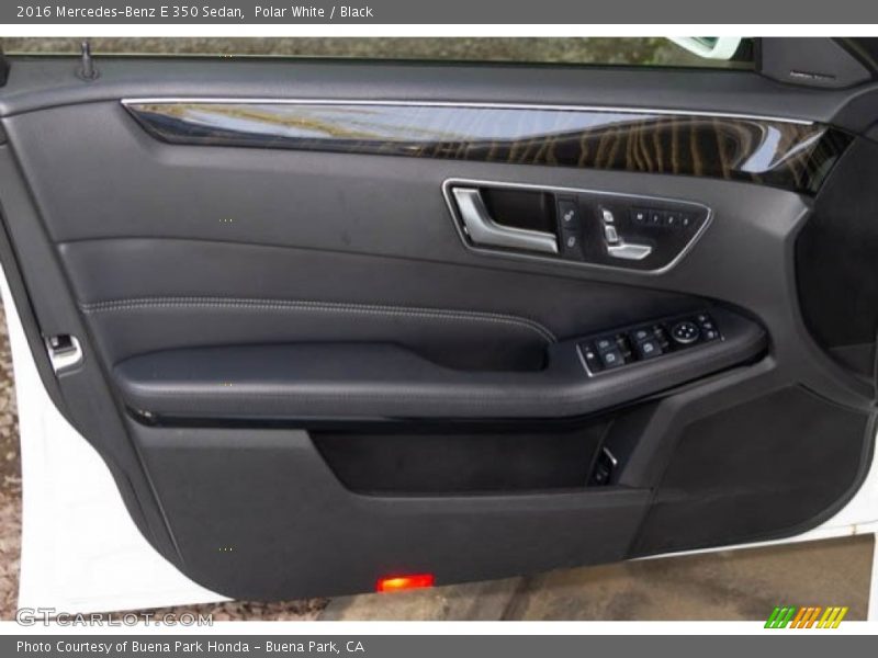 Polar White / Black 2016 Mercedes-Benz E 350 Sedan
