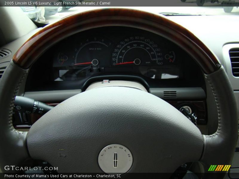 Light French Silk Metallic / Camel 2005 Lincoln LS V6 Luxury