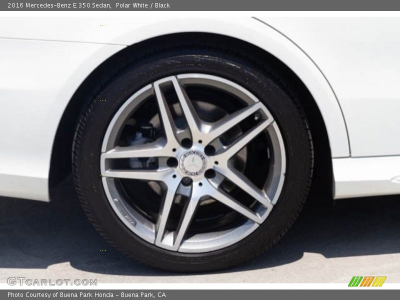Polar White / Black 2016 Mercedes-Benz E 350 Sedan