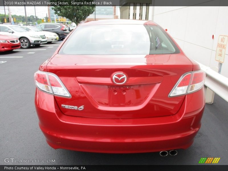 Sangria Red Mica / Black 2010 Mazda MAZDA6 i Touring Sedan