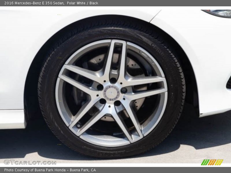 Polar White / Black 2016 Mercedes-Benz E 350 Sedan