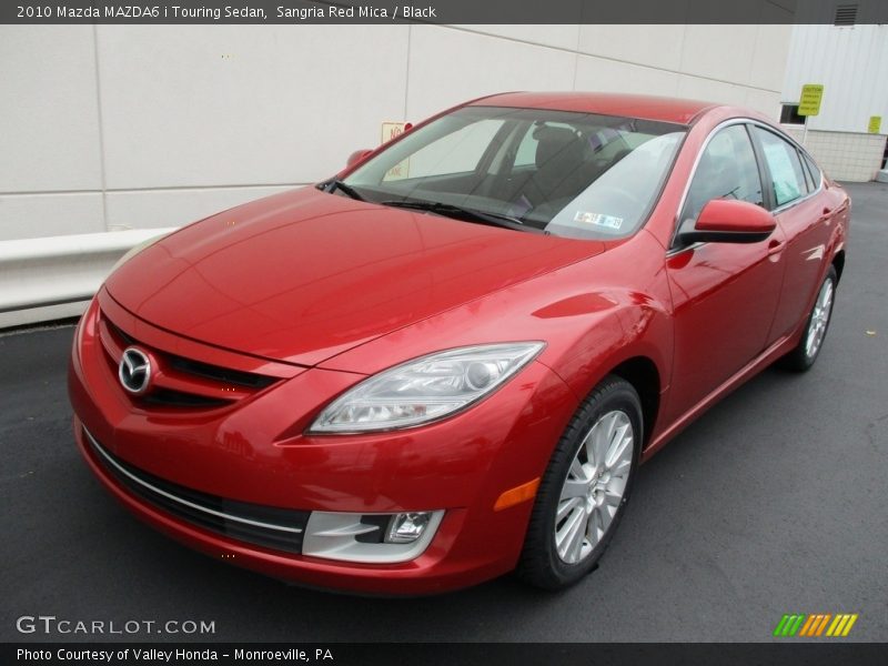 Sangria Red Mica / Black 2010 Mazda MAZDA6 i Touring Sedan