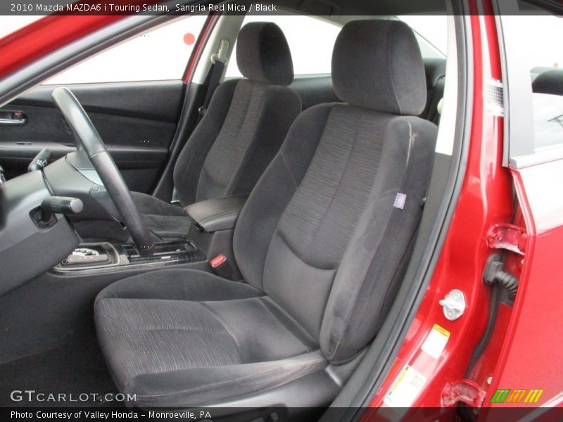 Sangria Red Mica / Black 2010 Mazda MAZDA6 i Touring Sedan
