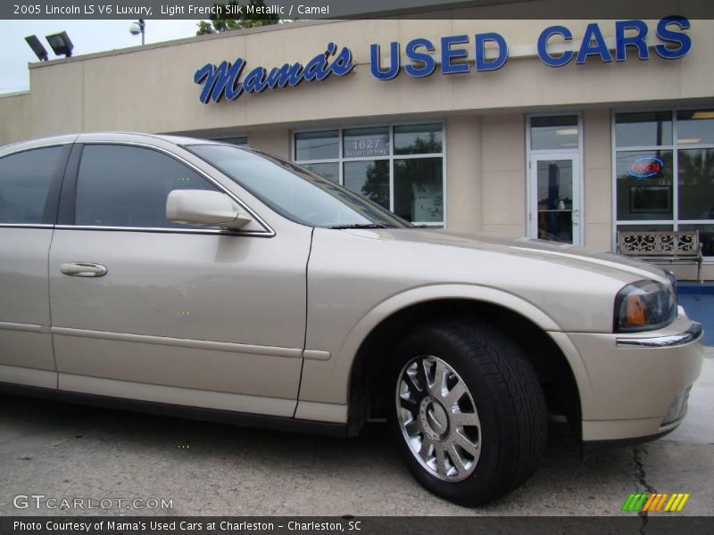 Light French Silk Metallic / Camel 2005 Lincoln LS V6 Luxury