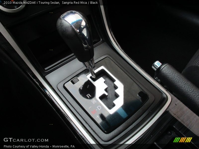 Sangria Red Mica / Black 2010 Mazda MAZDA6 i Touring Sedan