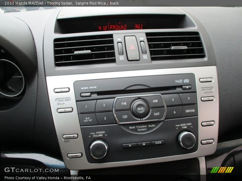 Sangria Red Mica / Black 2010 Mazda MAZDA6 i Touring Sedan