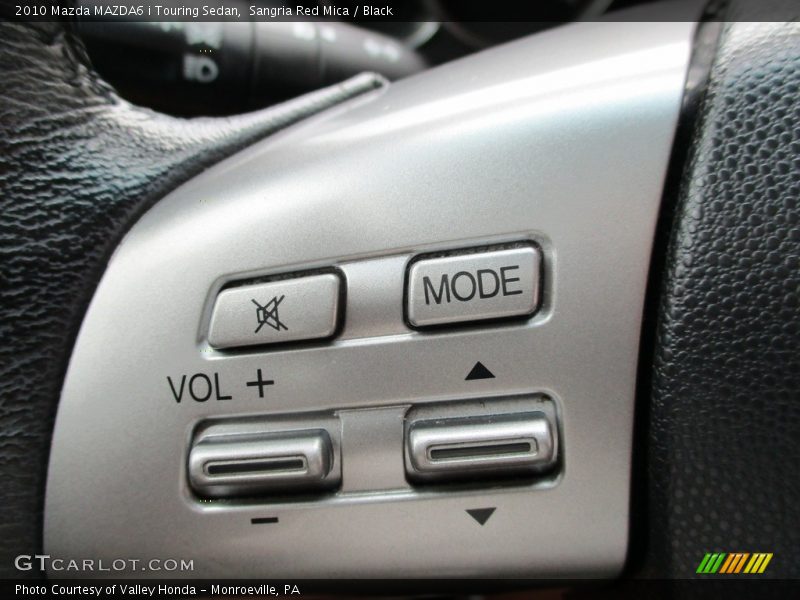 Sangria Red Mica / Black 2010 Mazda MAZDA6 i Touring Sedan
