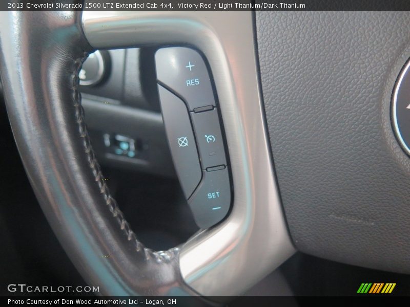 Victory Red / Light Titanium/Dark Titanium 2013 Chevrolet Silverado 1500 LTZ Extended Cab 4x4