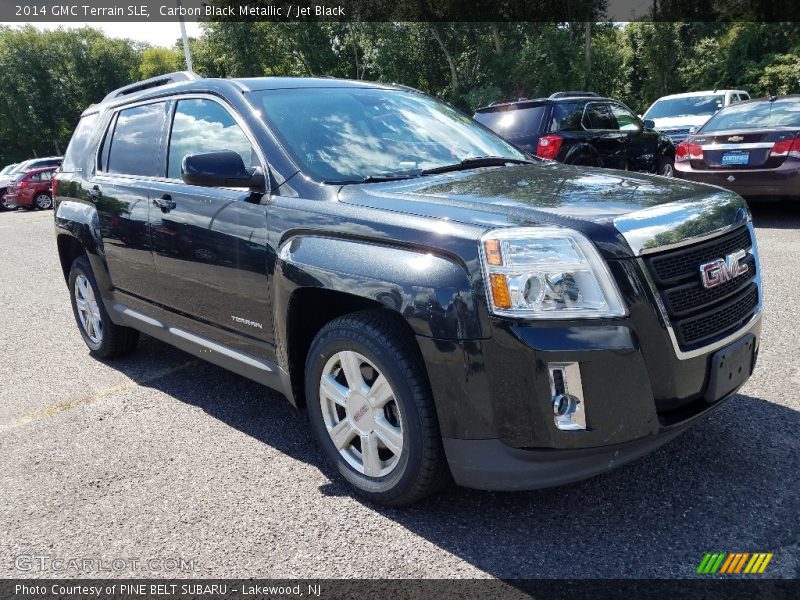 Carbon Black Metallic / Jet Black 2014 GMC Terrain SLE