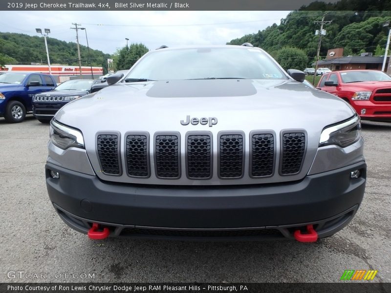 Billet Silver Metallic / Black 2019 Jeep Cherokee Trailhawk 4x4