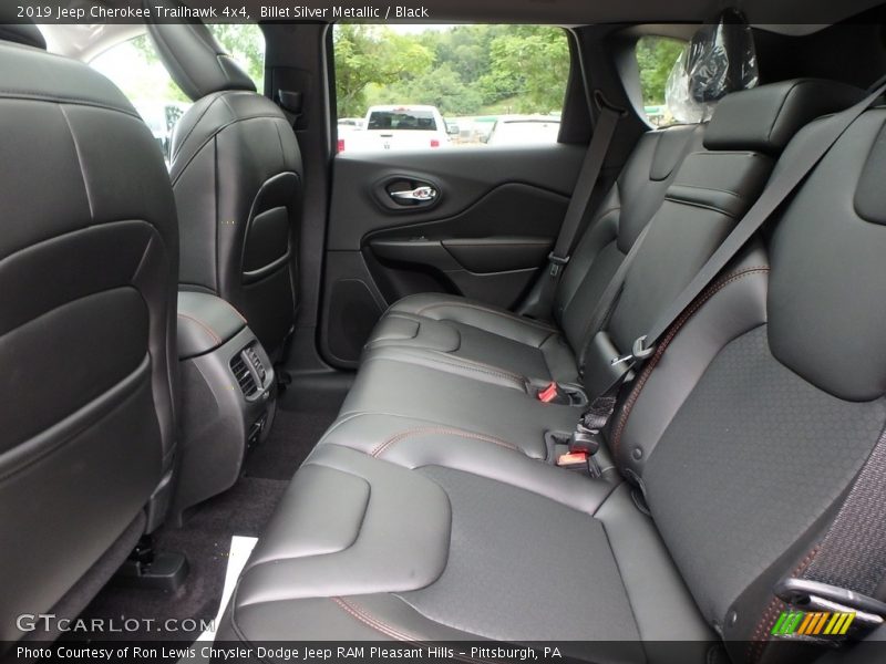 Rear Seat of 2019 Cherokee Trailhawk 4x4