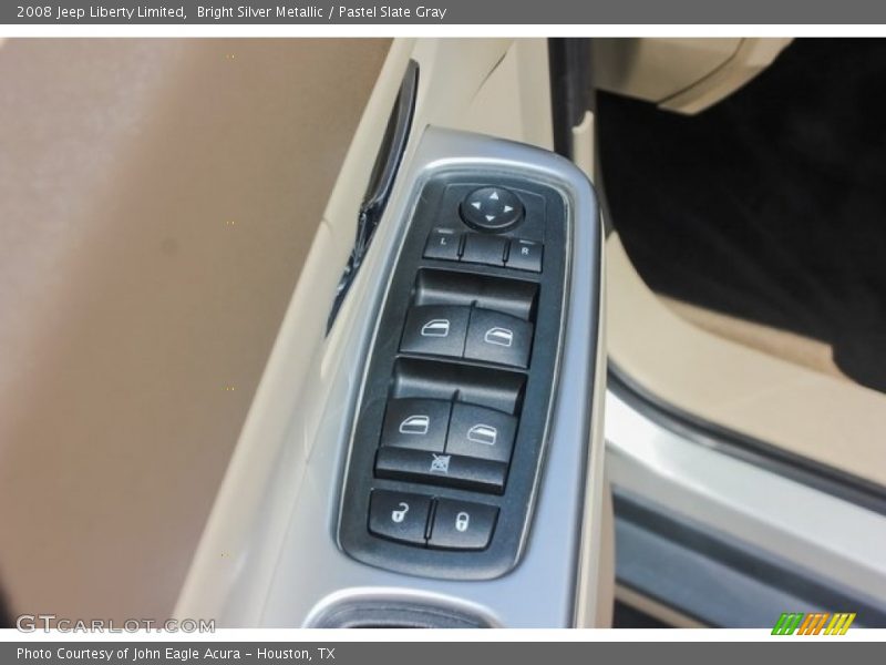 Bright Silver Metallic / Pastel Slate Gray 2008 Jeep Liberty Limited