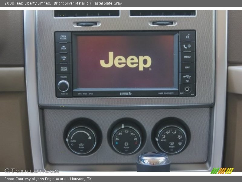 Bright Silver Metallic / Pastel Slate Gray 2008 Jeep Liberty Limited