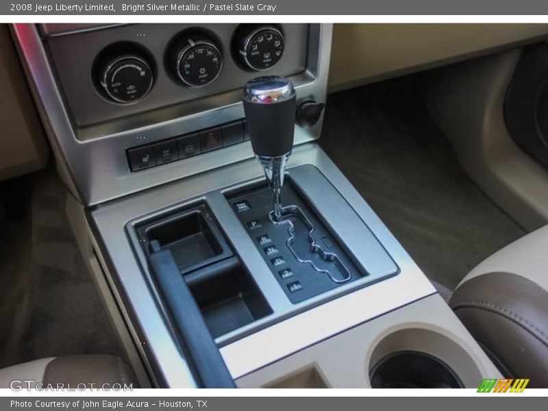 Bright Silver Metallic / Pastel Slate Gray 2008 Jeep Liberty Limited