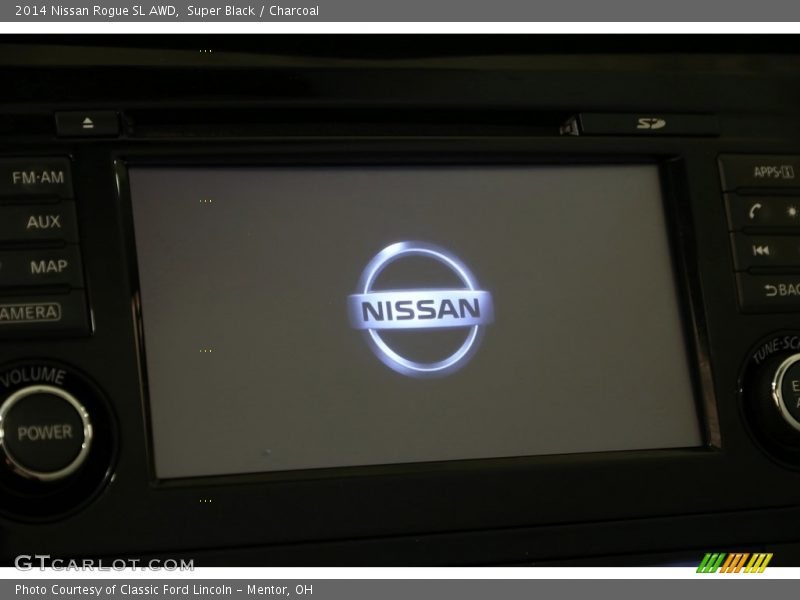 Super Black / Charcoal 2014 Nissan Rogue SL AWD