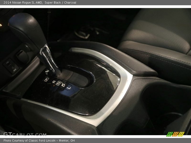 Super Black / Charcoal 2014 Nissan Rogue SL AWD