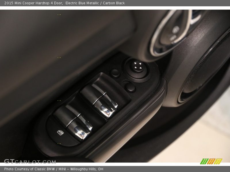 Electric Blue Metallic / Carbon Black 2015 Mini Cooper Hardtop 4 Door
