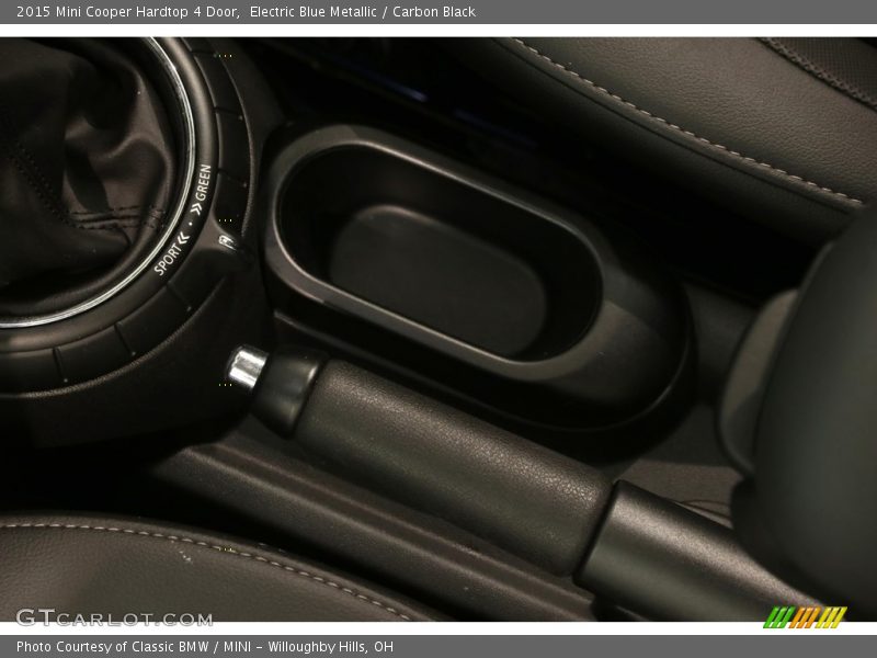 Electric Blue Metallic / Carbon Black 2015 Mini Cooper Hardtop 4 Door