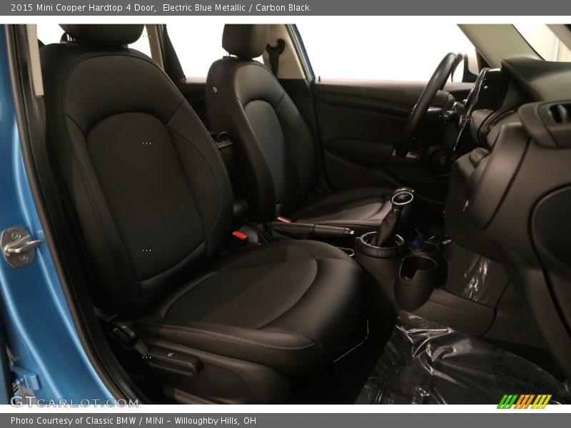Electric Blue Metallic / Carbon Black 2015 Mini Cooper Hardtop 4 Door