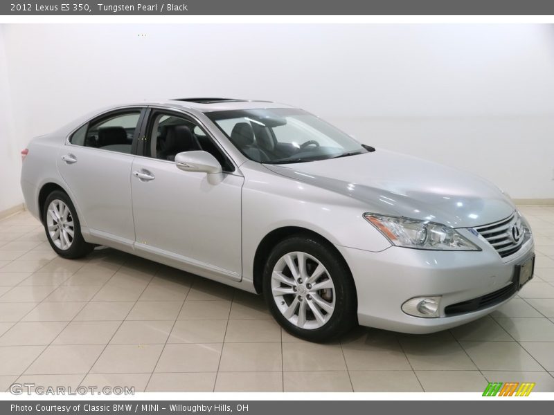 Tungsten Pearl / Black 2012 Lexus ES 350