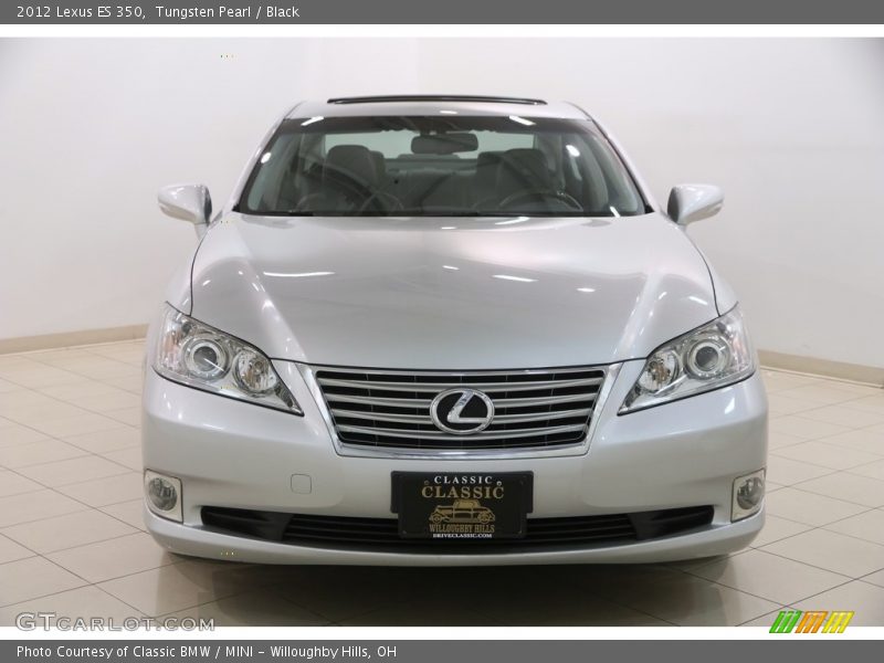Tungsten Pearl / Black 2012 Lexus ES 350