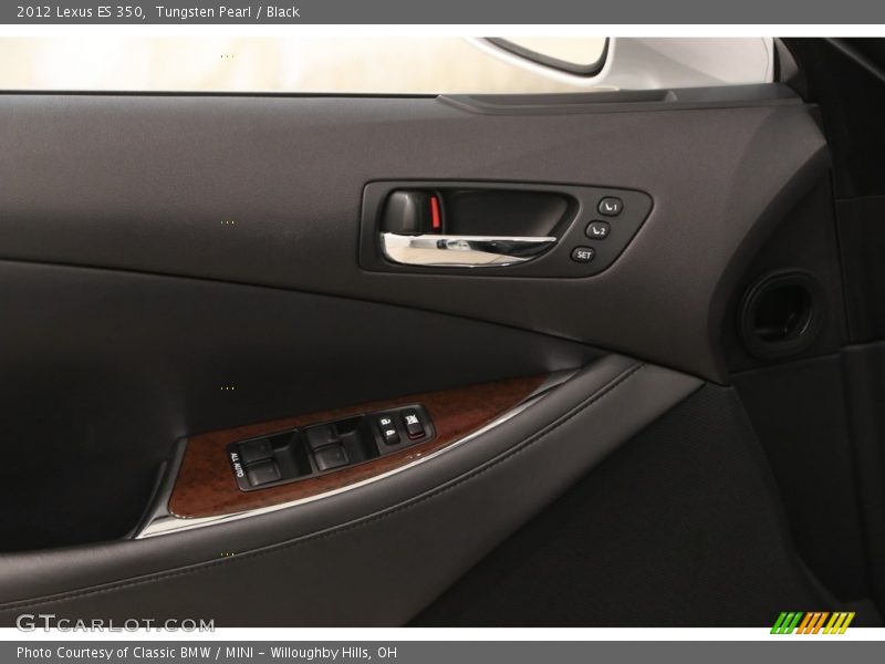Tungsten Pearl / Black 2012 Lexus ES 350