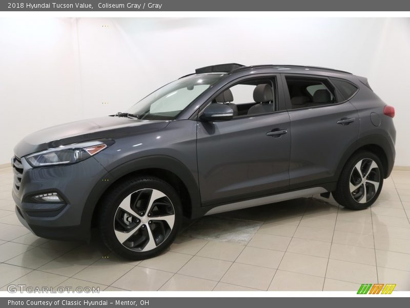 Coliseum Gray / Gray 2018 Hyundai Tucson Value