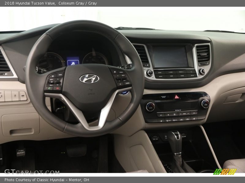 Coliseum Gray / Gray 2018 Hyundai Tucson Value
