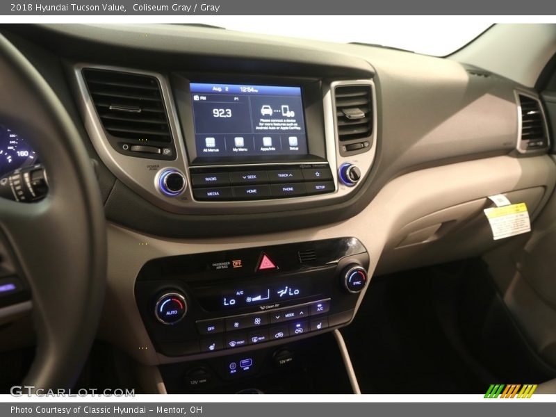 Coliseum Gray / Gray 2018 Hyundai Tucson Value