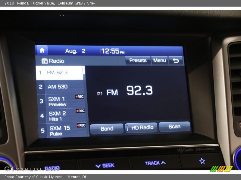 Coliseum Gray / Gray 2018 Hyundai Tucson Value