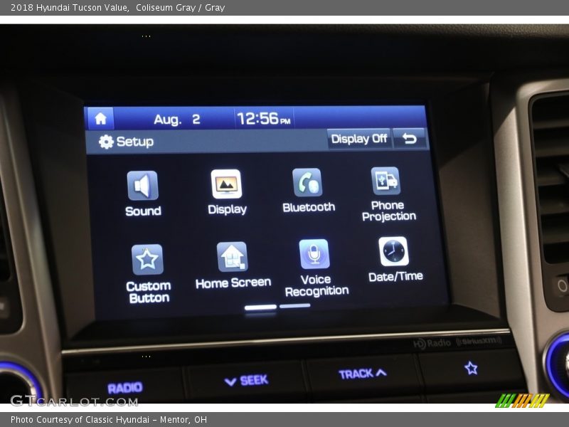 Coliseum Gray / Gray 2018 Hyundai Tucson Value