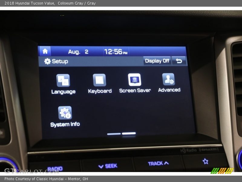 Coliseum Gray / Gray 2018 Hyundai Tucson Value