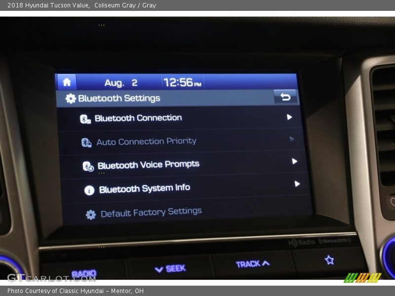 Coliseum Gray / Gray 2018 Hyundai Tucson Value