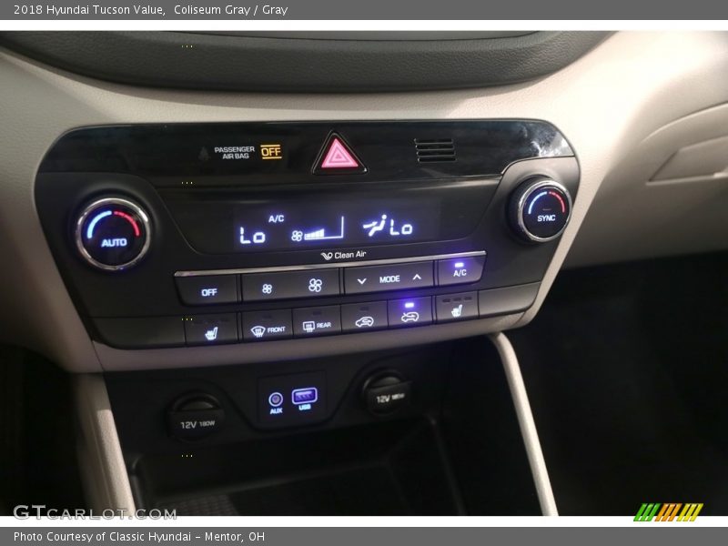Coliseum Gray / Gray 2018 Hyundai Tucson Value
