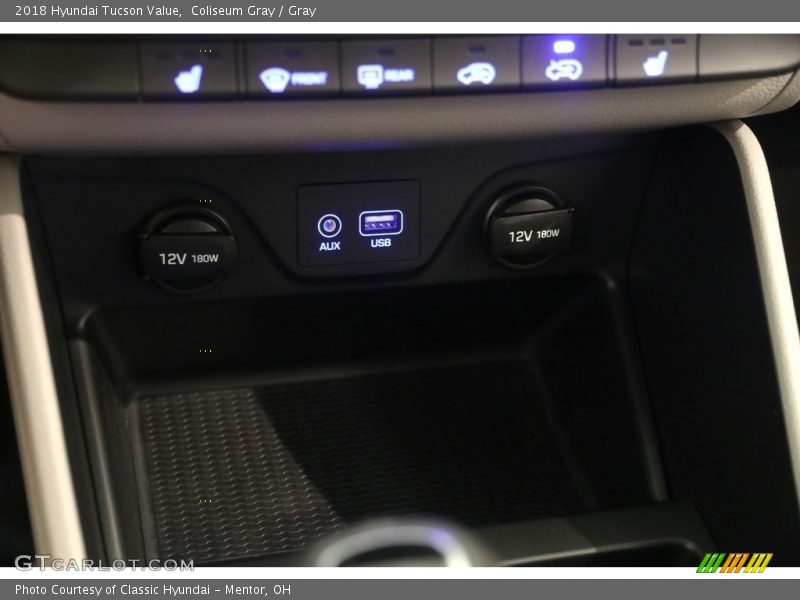 Coliseum Gray / Gray 2018 Hyundai Tucson Value