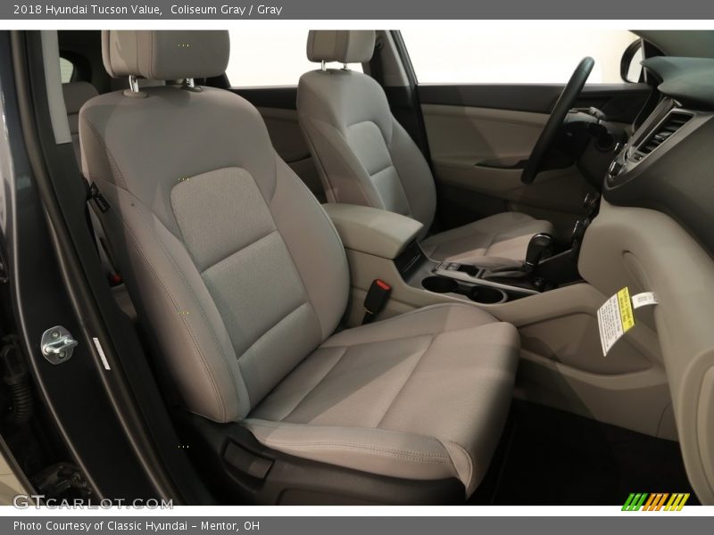 Coliseum Gray / Gray 2018 Hyundai Tucson Value