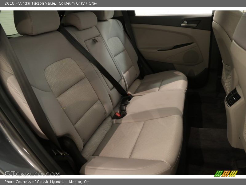 Coliseum Gray / Gray 2018 Hyundai Tucson Value
