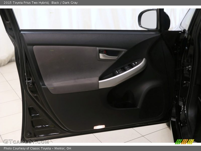 Black / Dark Gray 2015 Toyota Prius Two Hybrid