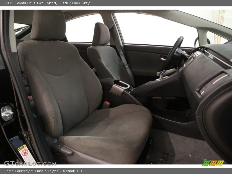 Black / Dark Gray 2015 Toyota Prius Two Hybrid