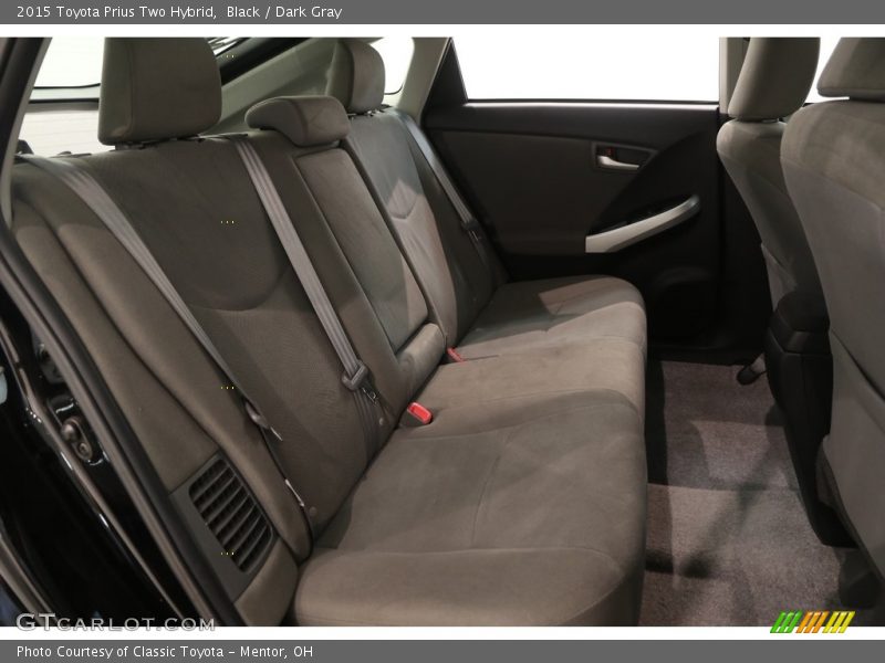 Black / Dark Gray 2015 Toyota Prius Two Hybrid