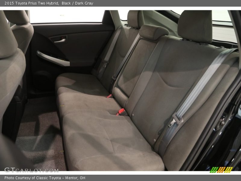 Black / Dark Gray 2015 Toyota Prius Two Hybrid