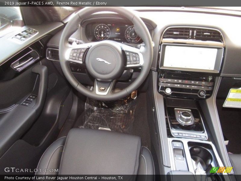 Firenze Red Metallic / Ebony 2019 Jaguar F-PACE S AWD