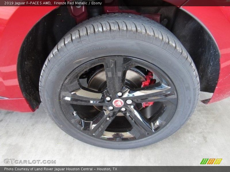 Firenze Red Metallic / Ebony 2019 Jaguar F-PACE S AWD