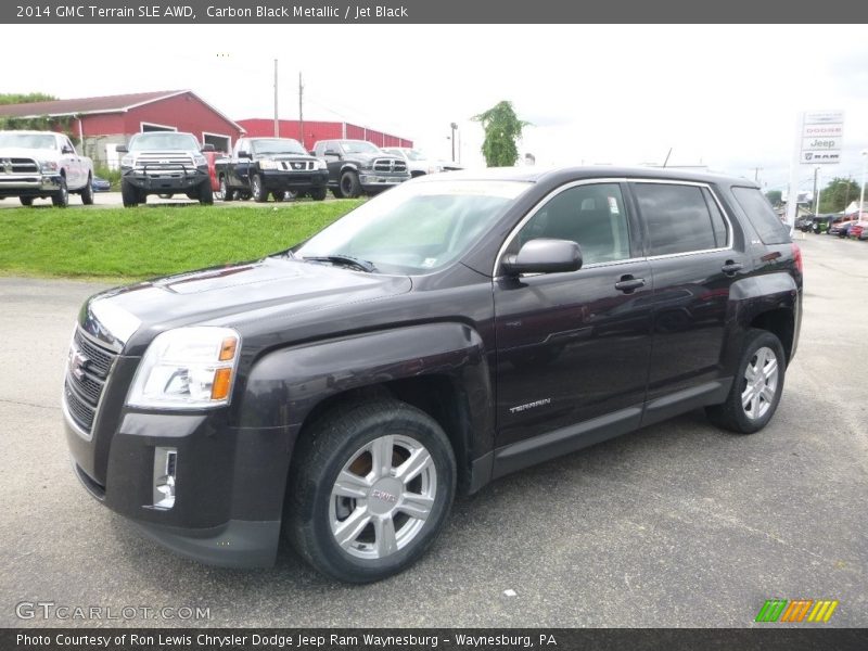 Carbon Black Metallic / Jet Black 2014 GMC Terrain SLE AWD