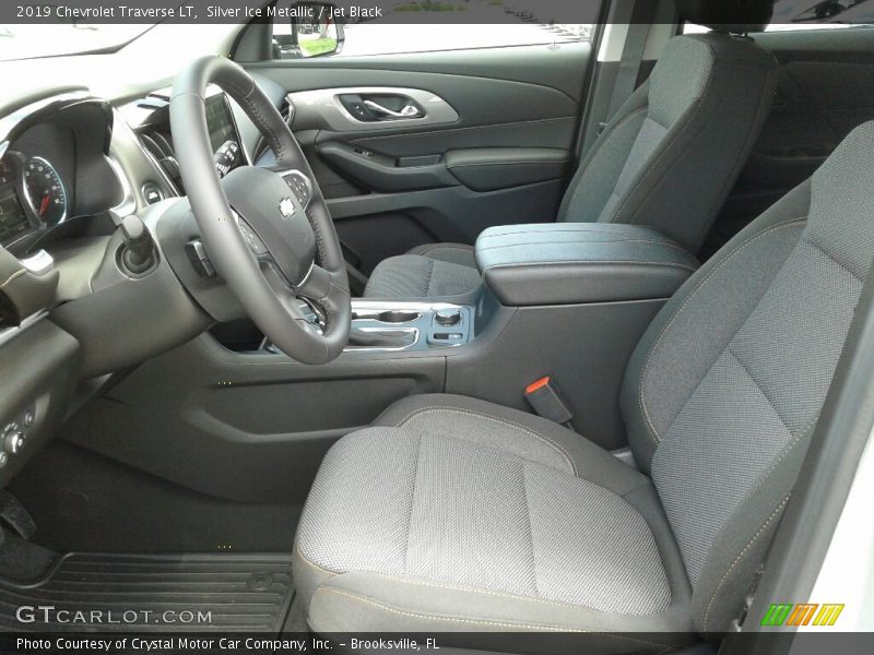 Silver Ice Metallic / Jet Black 2019 Chevrolet Traverse LT