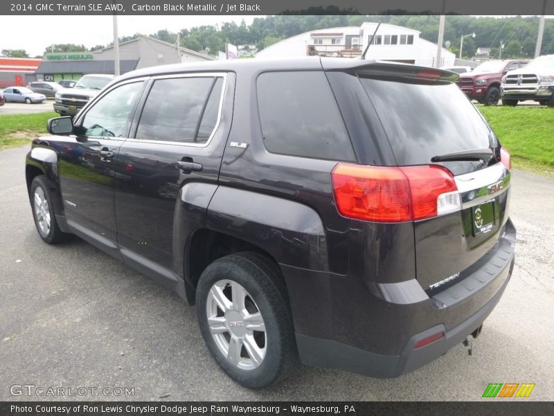 Carbon Black Metallic / Jet Black 2014 GMC Terrain SLE AWD