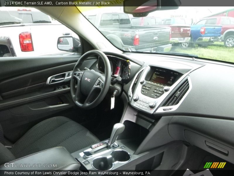 Carbon Black Metallic / Jet Black 2014 GMC Terrain SLE AWD
